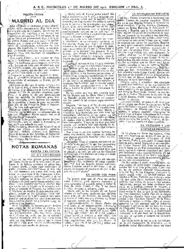ABC MADRID 01-03-1911 página 5