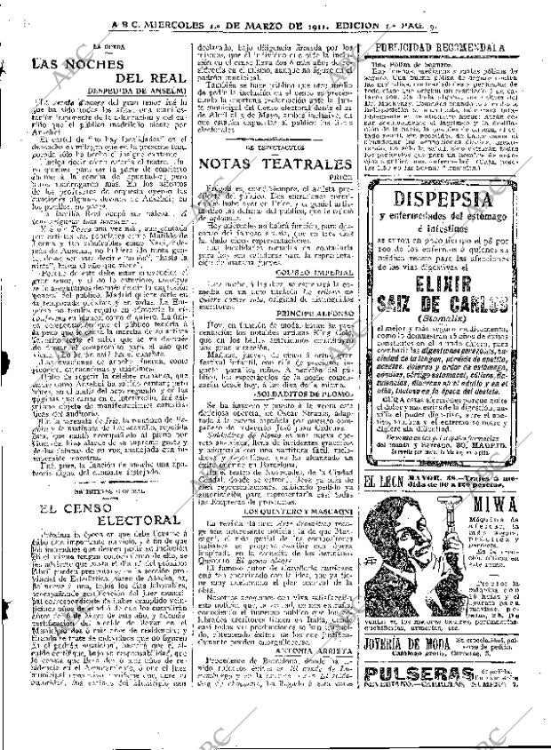 ABC MADRID 01-03-1911 página 9