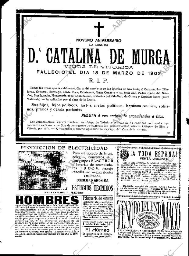 ABC MADRID 12-03-1911 página 18