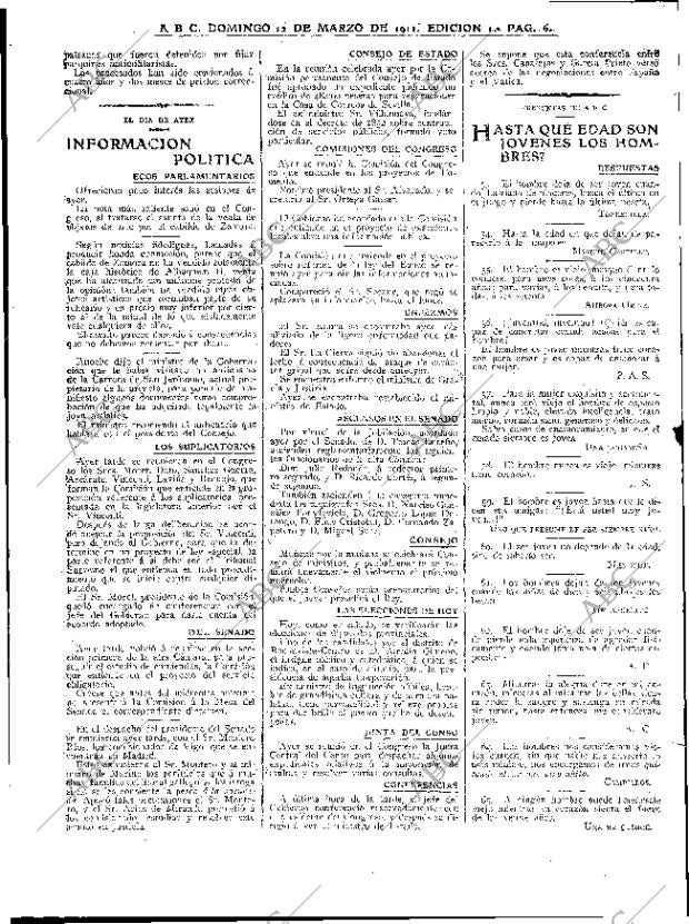 ABC MADRID 12-03-1911 página 6