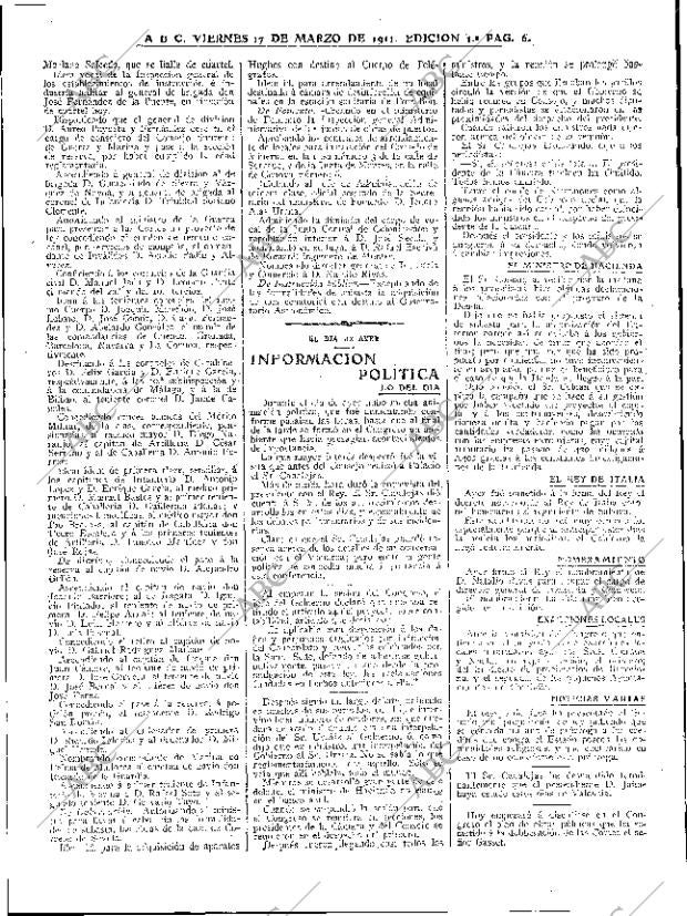 ABC MADRID 17-03-1911 página 6