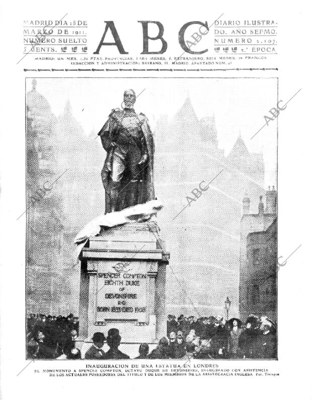 ABC MADRID 18-03-1911 página 1