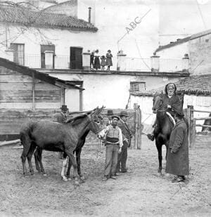 Muley ali Katiri, de Fez, hermano del Sultan, que ha llegado A Sevilla para...