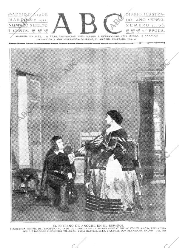 ABC MADRID 19-03-1911 página 1
