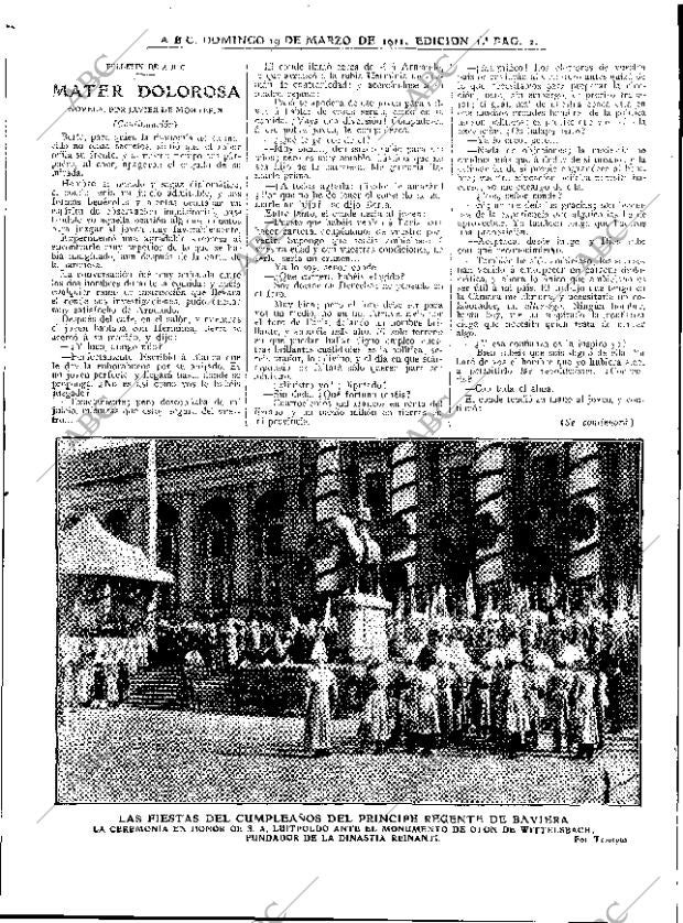 ABC MADRID 19-03-1911 página 2