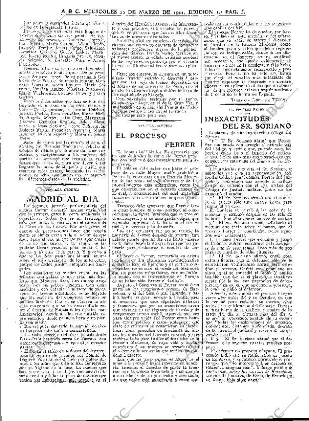 ABC MADRID 29-03-1911 página 5