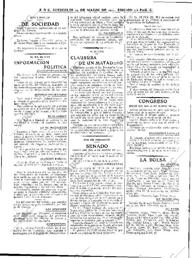 ABC MADRID 29-03-1911 página 6