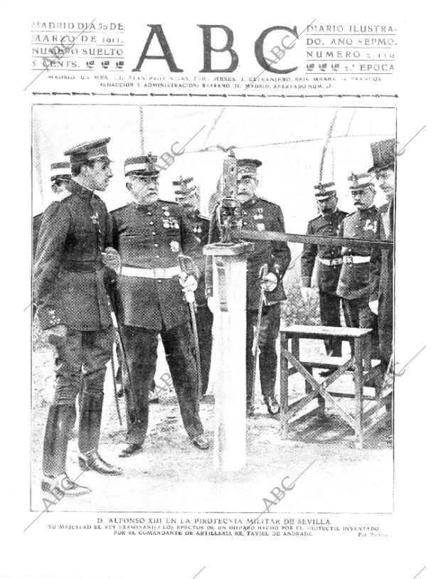 ABC MADRID 30-03-1911 página 1