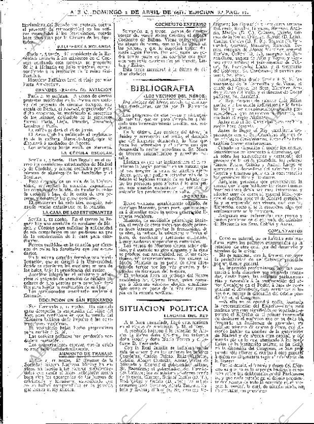 ABC MADRID 02-04-1911 página 12