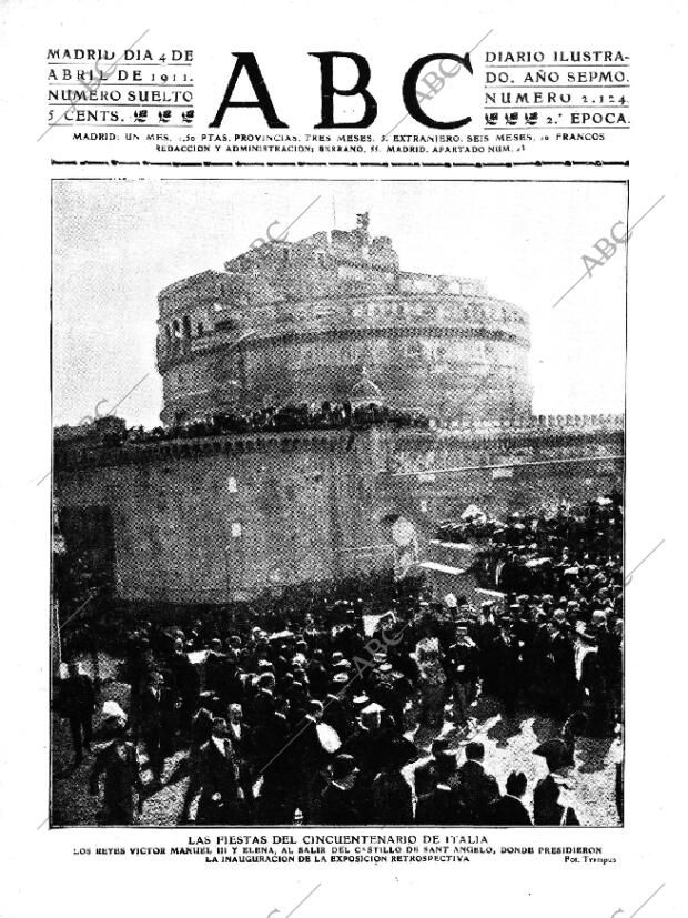 ABC MADRID 04-04-1911 página 1