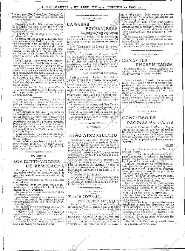 ABC MADRID 04-04-1911 página 12