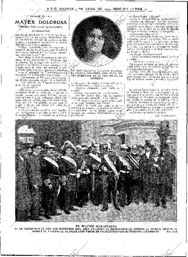 ABC MADRID 04-04-1911 página 2