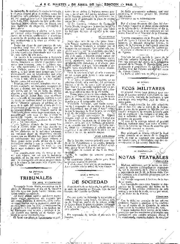 ABC MADRID 04-04-1911 página 5
