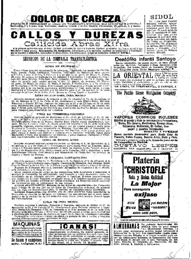 ABC MADRID 05-04-1911 página 19