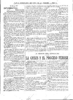 ABC MADRID 05-04-1911 página 5