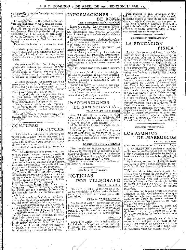 ABC MADRID 09-04-1911 página 12