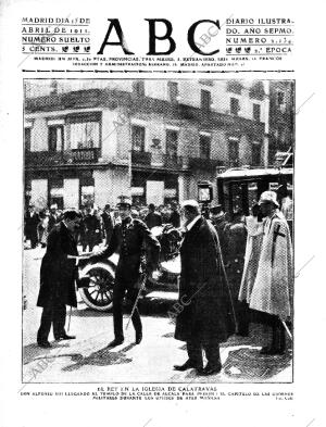 ABC MADRID 15-04-1911