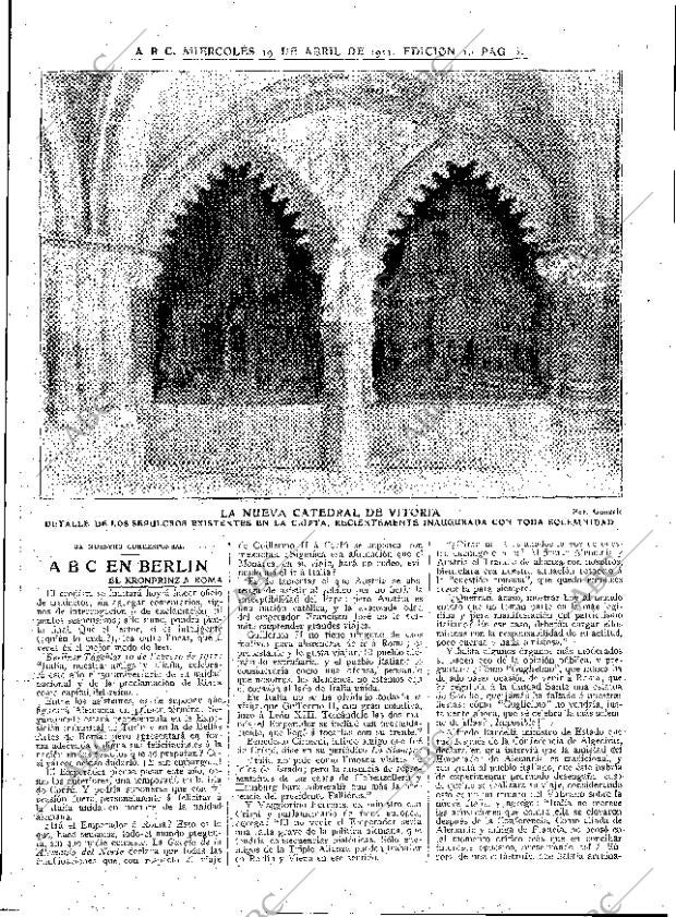 ABC MADRID 19-04-1911 página 3