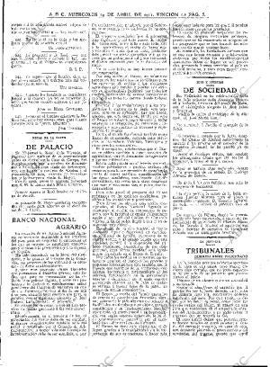 ABC MADRID 19-04-1911 página 5