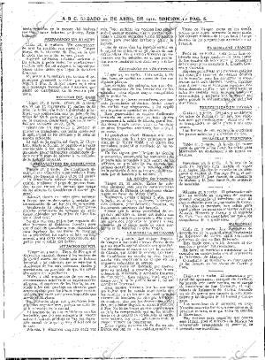 ABC MADRID 22-04-1911 página 6