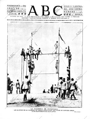 ABC MADRID 27-04-1911 página 1