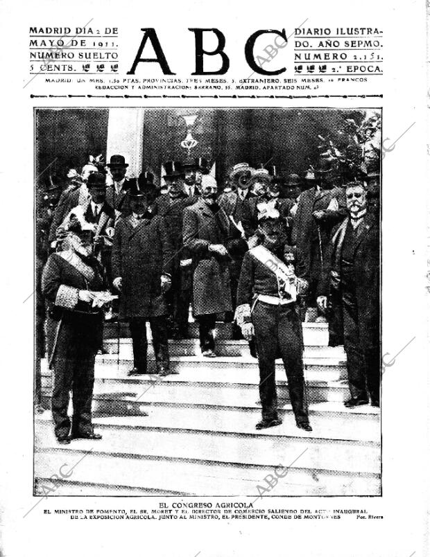 ABC MADRID 02-05-1911 página 1