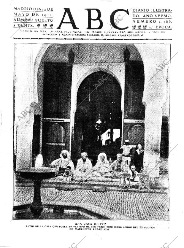 ABC MADRID 14-05-1911 página 1