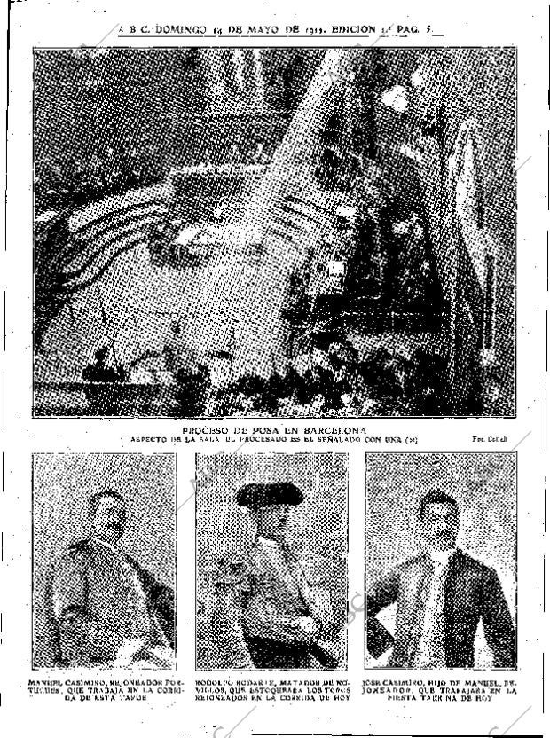 ABC MADRID 14-05-1911 página 5