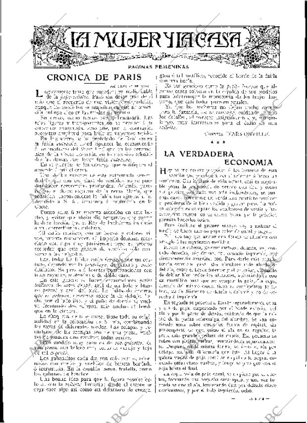 BLANCO Y NEGRO MADRID 14-05-1911 página 14
