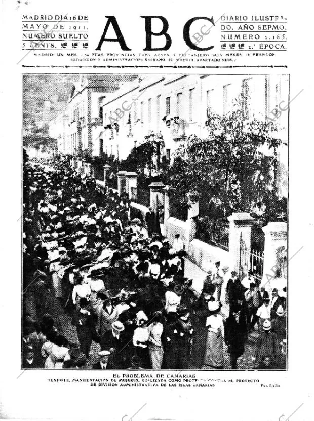 ABC MADRID 16-05-1911 página 1