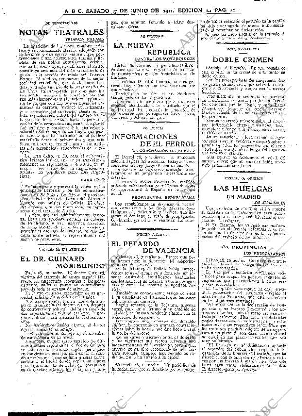 ABC MADRID 17-06-1911 página 12