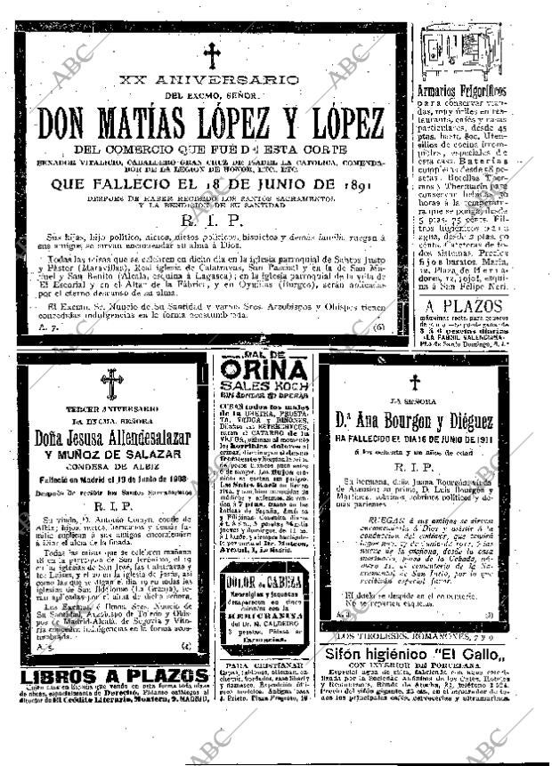 ABC MADRID 17-06-1911 página 19