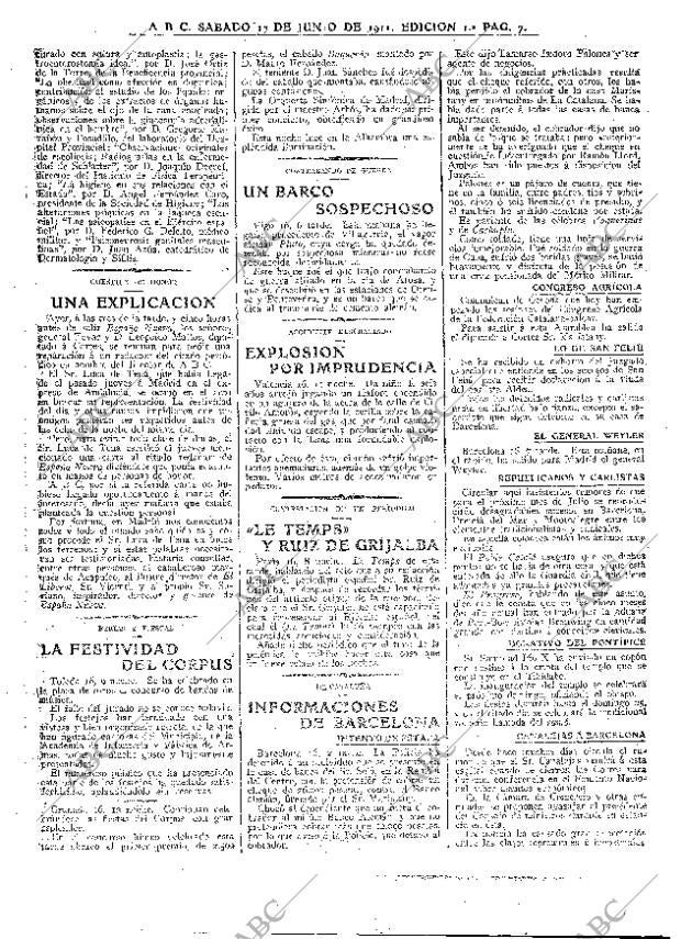 ABC MADRID 17-06-1911 página 7