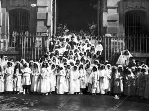 Misa de comunión Celebrada en la iglesia de san José A la que Han asistido más...