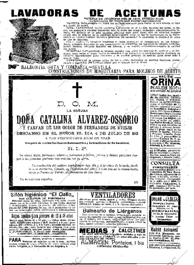 ABC MADRID 05-07-1911 página 19