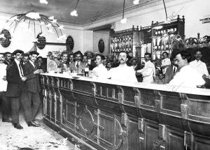 Una vista parcial del local de la calle de Atocha