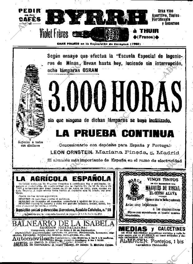 ABC MADRID 16-07-1911 página 20