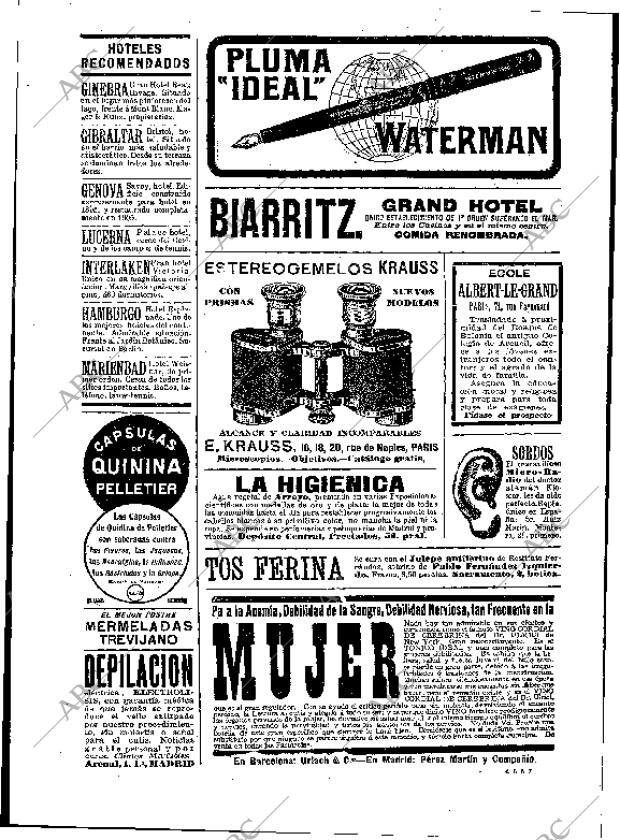 BLANCO Y NEGRO MADRID 13-08-1911 página 4