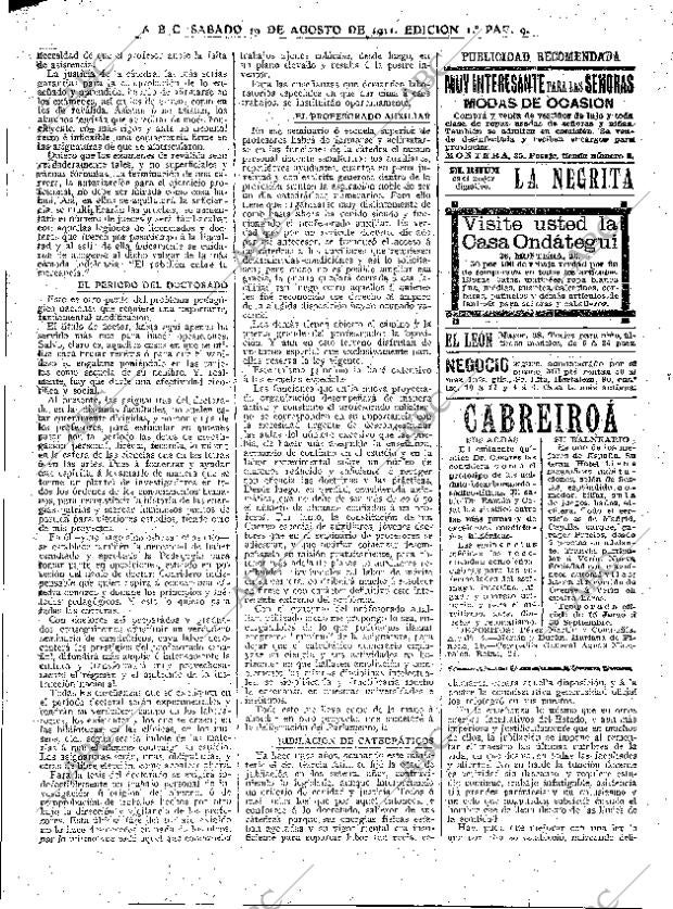 ABC MADRID 19-08-1911 página 9