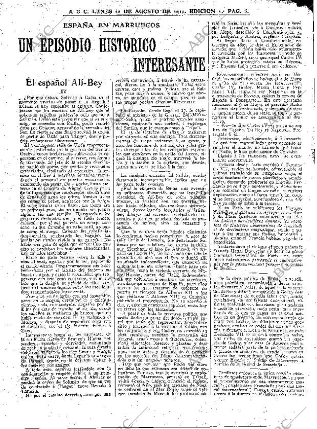 ABC MADRID 21-08-1911 página 6