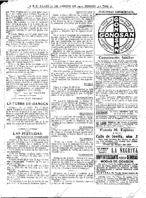 ABC MADRID 21-08-1911 página 7