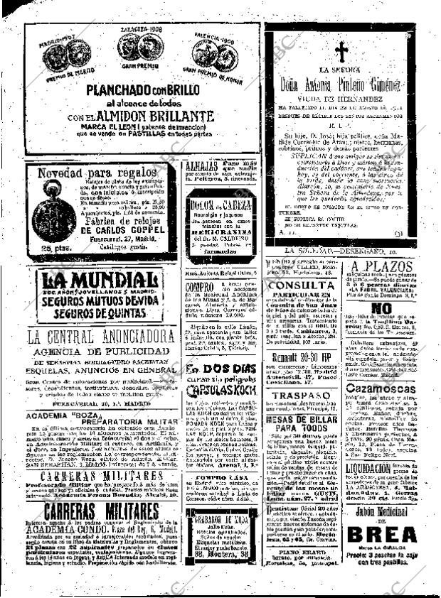 ABC MADRID 23-08-1911 página 13