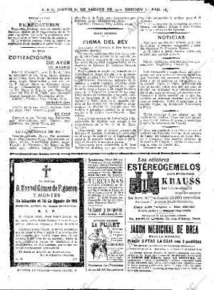 ABC MADRID 31-08-1911 página 16