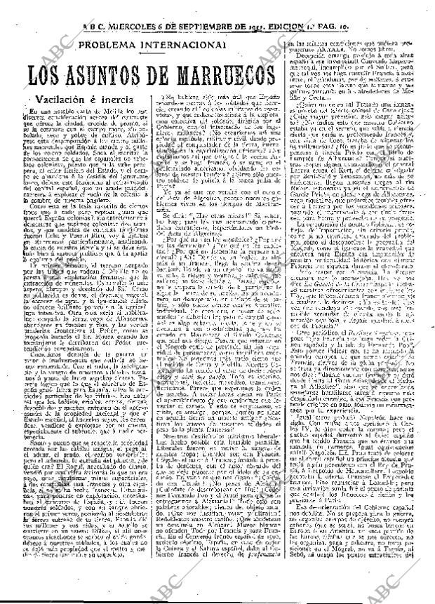 ABC MADRID 06-09-1911 página 10