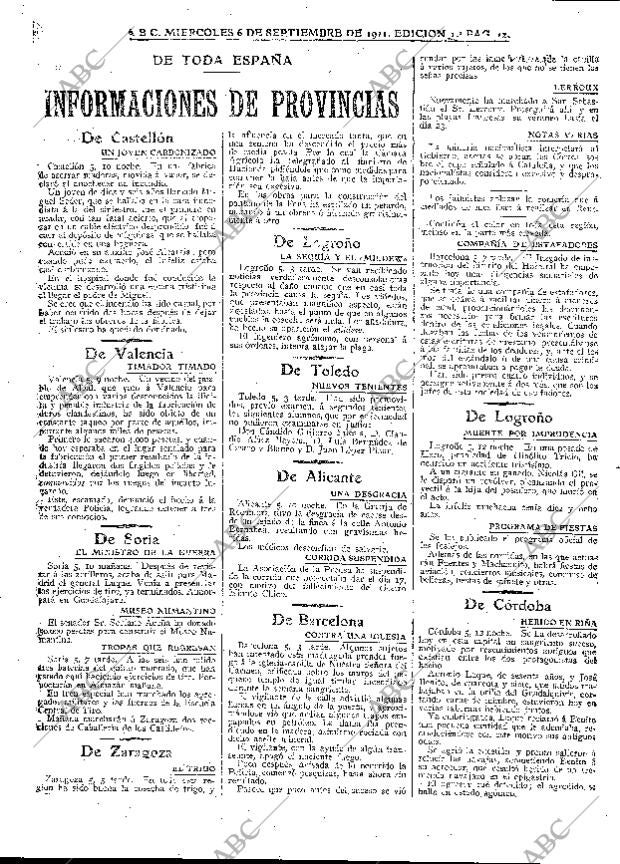 ABC MADRID 06-09-1911 página 12