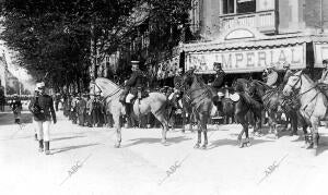 gran parada militar en Bilbao