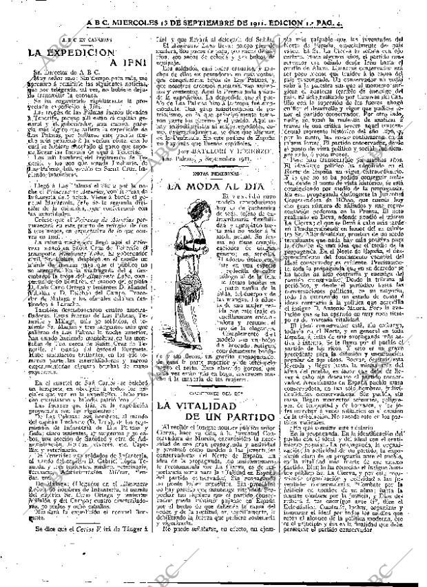 ABC MADRID 13-09-1911 página 4