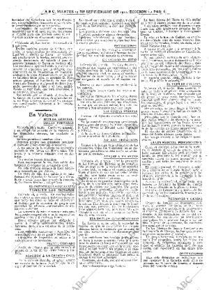 ABC MADRID 19-09-1911 página 6