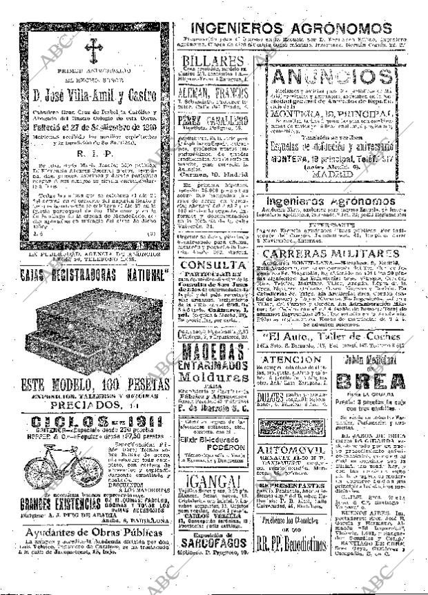 ABC MADRID 24-09-1911 página 14