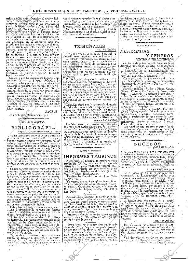 ABC MADRID 24-09-1911 página 15